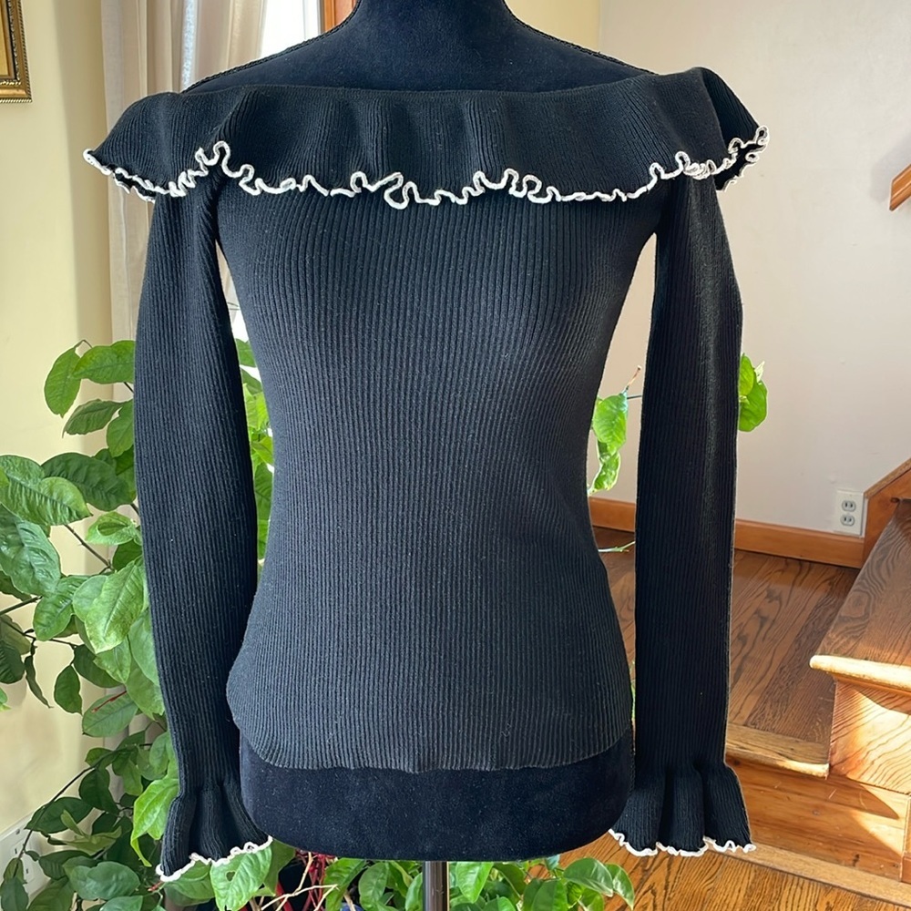 Off shoulder sweater